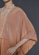 Load image into Gallery viewer, Art Nude Asymmetrical Sequins Silk Dresses Summer