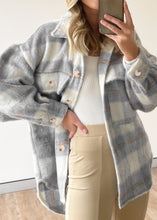 Load image into Gallery viewer, Beautiful Pink Peter Pan Collar Pockets Plaid Woolen Coat Fall