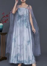 Load image into Gallery viewer, Bohemian Cold Shoulder Tie Dye Tulle Holiday Dress Spring