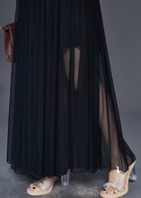 Load image into Gallery viewer, Boho Colorblock Asymmetrical Patchwork Tulle Dress Spring