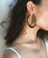 Load image into Gallery viewer, Boho Gold Metal Round Hoop Earrings