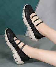 Load image into Gallery viewer, Casual Comfy Beige Breathable Mesh Splicing Wedge Heels Sandals