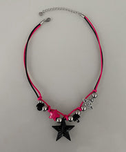 Load image into Gallery viewer, Chic Colorblock Stainless Steel Alloy Star Pendant Necklace