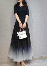 Load image into Gallery viewer, Chic Gradient Black Exra Large Hem Tulle Skirts Spring