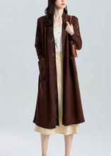 Load image into Gallery viewer, Classy Green V Neck Patchwork Hollow Out Long Ice Size Knit Cardigan Sum