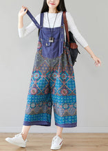 Load image into Gallery viewer, Classy Purple Oversized Print Cotton Jumpsuit Wide Leg Pants Spring