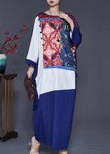 Load image into Gallery viewer, Ethnic Style Original Design Patchwork Cotton Dresses Spring