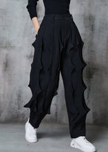 Load image into Gallery viewer, Fashion Black Original Design Cotton Pants Spring