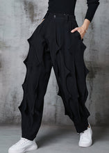 Load image into Gallery viewer, Fashion Black Original Design Cotton Pants Spring