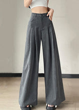 Load image into Gallery viewer, Floral Grey Pockets High Waist Spandex Pants Summer