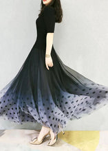 Load image into Gallery viewer, French Gradient Color High Waist Exra Large Hem Tulle Skirts Spring