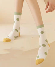 Load image into Gallery viewer, Fresh Jacquard Hollow Breathable Mid Calf Socks