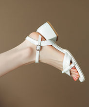 Load image into Gallery viewer, Green Chunky Heel Faux Leather Beautiful Splicing Nail Bead Sandals