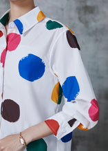 Load image into Gallery viewer, Italian Multicolour Print Cotton Shirt Tops Summer