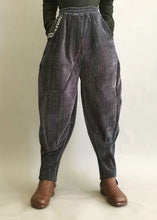 Load image into Gallery viewer, Loose Green Pockets Corduroy High Waist Warm Fleece Lantern Pants