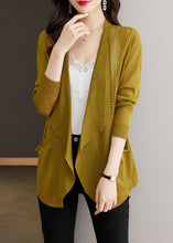 Load image into Gallery viewer, Matcha Colour Hollow Out Ice Size Knit Cardigans Long Sleeve