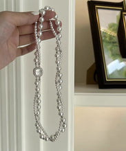 Load image into Gallery viewer, Modern Colorblock Graduated Bead Necklace