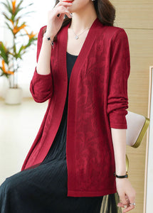 Mulberry Hollow Out Cozy Knit Cardigans Summer