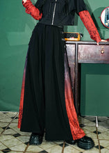 Load image into Gallery viewer, New Chinese Style Patchwork High Waisted Design Wide Leg Pants Spring