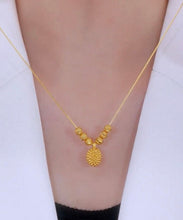 Load image into Gallery viewer, Novelty Gold Stainless Steel Alloy Durian Pendant Necklace