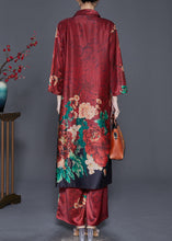 Load image into Gallery viewer, Organic Mulberry Oversized Print Silk 2 Piece Outfit Spring