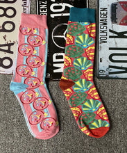 Load image into Gallery viewer, Original Design Cartoon Jacquard Cotton Mid Calf Socks