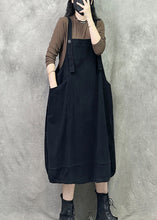 Load image into Gallery viewer, Original Design Coffee Pockets Spaghetti Strap Dress Spring Summer