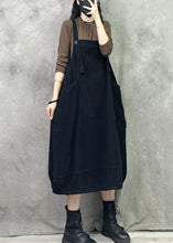 Load image into Gallery viewer, Original Design Coffee Pockets Spaghetti Strap Dress Spring Summer