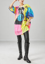 Load image into Gallery viewer, Original Design Multicolor Sequins Oversized Tank Tops Summer