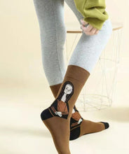 Load image into Gallery viewer, Originality Cartoon Jacquard Cotton Crew Socks