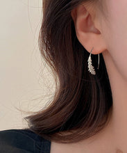 Load image into Gallery viewer, Oversize Gold Metal Overgild Wheat Ear Circle Hoop Earrings