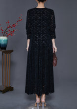 Load image into Gallery viewer, Silm Fit Black Exra Large Hem Lace Holiday Dresses Spring