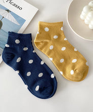 Load image into Gallery viewer, Spring And Summer Dot Jacquard Cotton Low Cut Socks