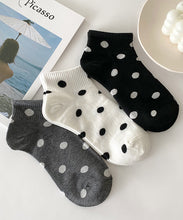 Load image into Gallery viewer, Spring And Summer Dot Jacquard Cotton Low Cut Socks