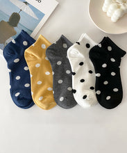 Load image into Gallery viewer, Spring And Summer Dot Jacquard Cotton Low Cut Socks