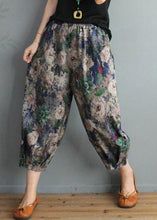 Load image into Gallery viewer, Unique Print High Waist Cotton Crop Pants