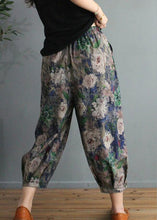 Load image into Gallery viewer, Unique Print High Waist Cotton Crop Pants