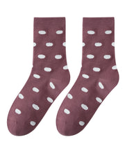 Load image into Gallery viewer, Versatile Spring And Autumn New Dot Mid Calf Socks