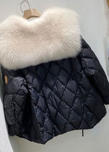 Load image into Gallery viewer, Women Green Fur Collar Oversized Duck Down Puffers Jackets Winter