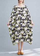 Load image into Gallery viewer, Yellow O-Neck Holiday Maxi Dress Spring