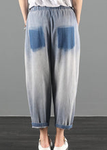 Load image into Gallery viewer, 2021 summer dress code loose high waist washed old denim harem pants