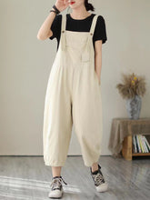 Load image into Gallery viewer, Women Spring Artsy Solid Pocket Denim Jumpsuit