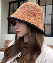 Load image into Gallery viewer, Handmade Khaki Original Design Knit Bucket Hat