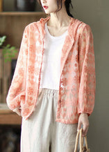 Load image into Gallery viewer, Loose Pink Embroideried Patchwork Lace Cardigans Long sleeve