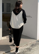 Load image into Gallery viewer, Style Colorblock Oversized Patchwork Cotton Loose Sweatshirts Top Fall