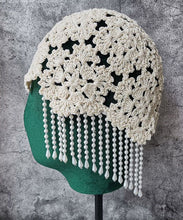 Load image into Gallery viewer, Stylish Beige Tassel Hollow Out Knit Bonnie Hat