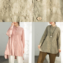 Load image into Gallery viewer, diy Jacquard cotton clothes For Women Fitted Tutorials pink box tops