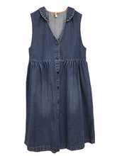 Load image into Gallery viewer, Women Summer Artsy Casual Button Vest Dresses